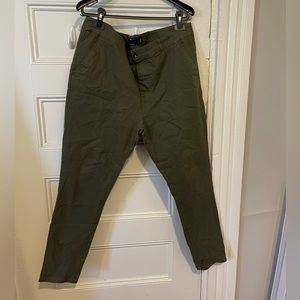 ASOS army green Chino pants